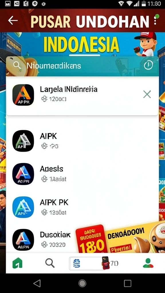 Tangkapan layar menampilkan grafik yang menarik.