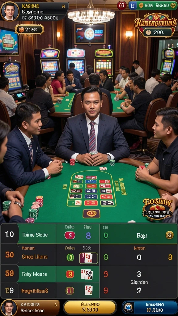 Tangkapan layar ketiga memperlihatkan interaksi seru antar pemain.