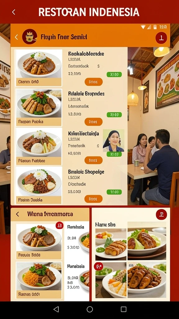 Tampilan karakter utama yang menawan pada layar.