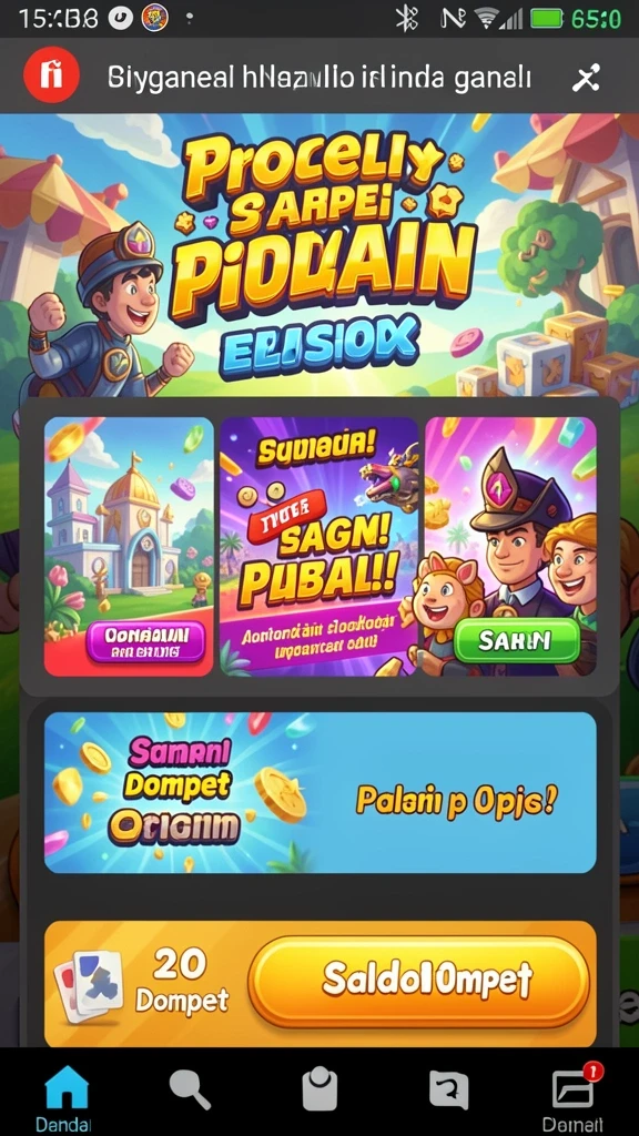 Mode permainan yang mengasyikkan dengan teman.