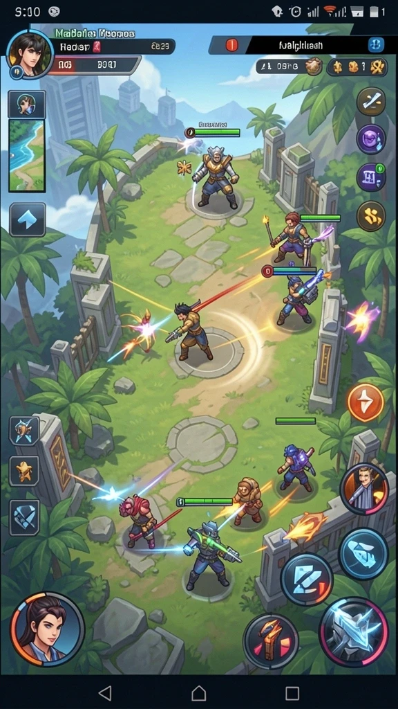 Mode multiplayer yang memungkinkan bermain bersama teman.