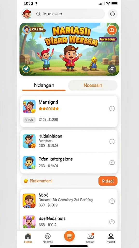 Level menawan dengan grafis yang memukau.