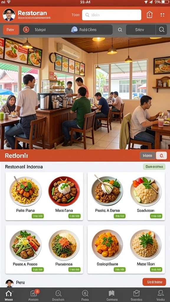 Menampilkan karakter utama dalam aksi pertarungan.
