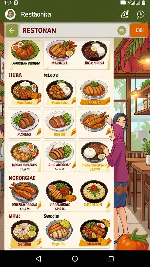 Tampilan grafis yang memukau dan menawan.