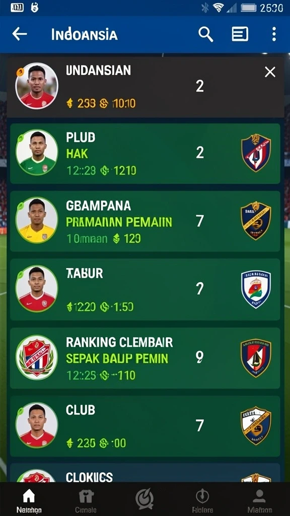 Tampilan antarmuka yang intuitif dan mudah dipahami.