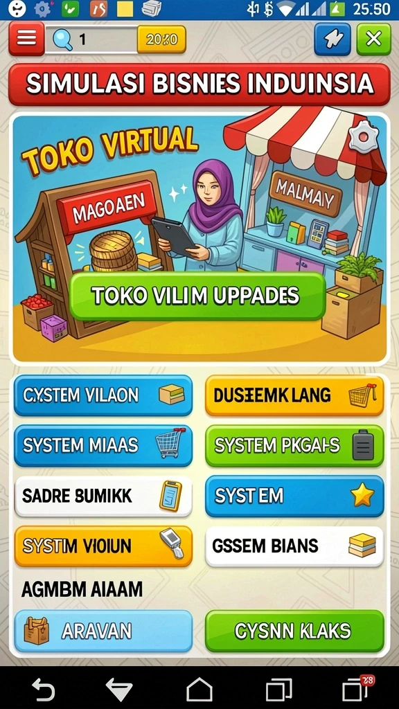 Tangkapan layar menampilkan mode multiplayer dengan teman.