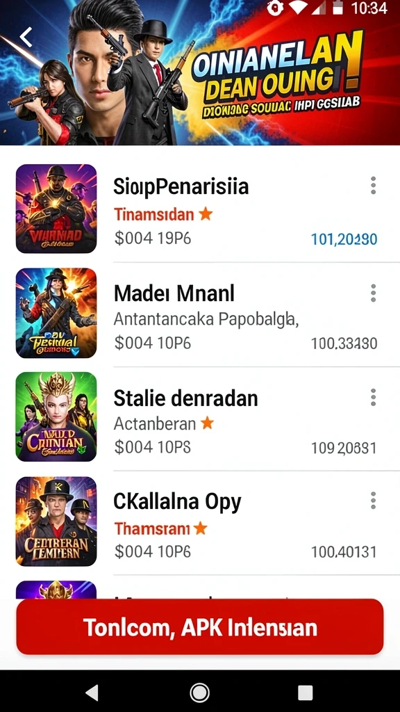 Tangkapan layar menunjukkan salah satu level menantang dalam game.