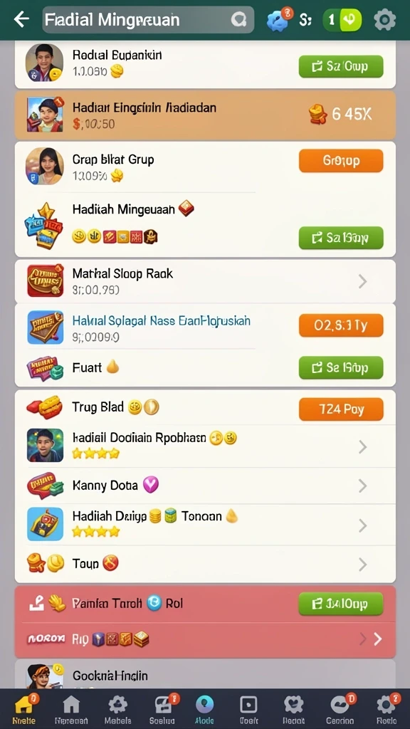 Berbagai pilihan permainan slot yang menggembirakan.