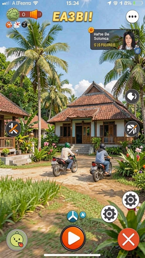 Tantangan seru di setiap level.