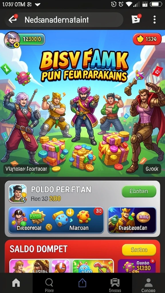 Karakter kustomisasi yang beragam dan menarik.