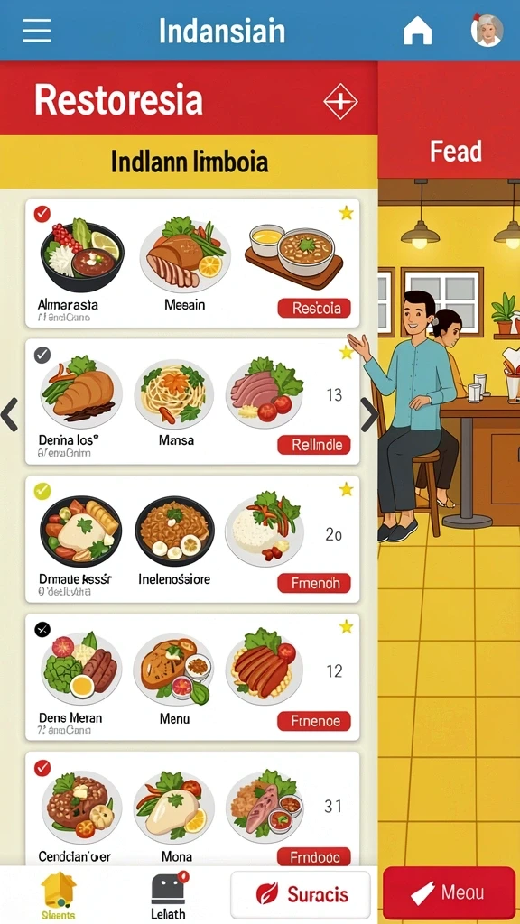 Screenshot menunjukkan pemandangan indah kota dalam game.