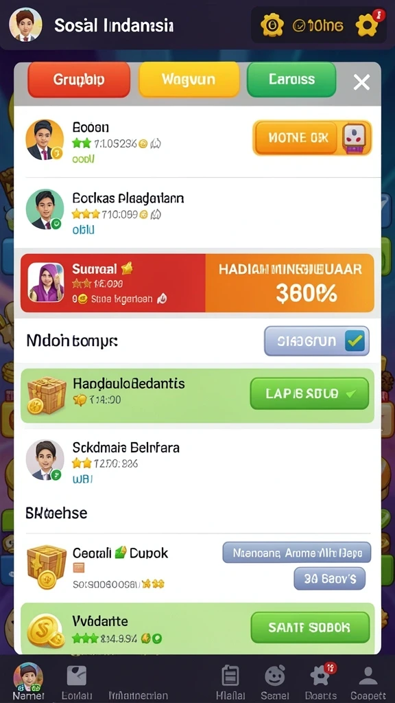 Berbagai tema slot yang menarik untuk dipilih.