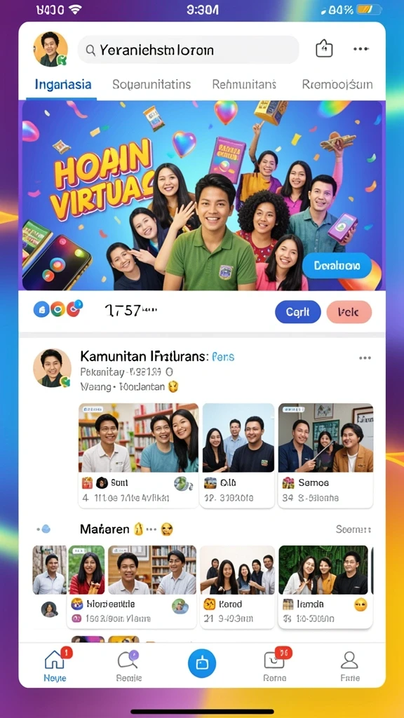Beragam kategori kuis yang menantang dan edukatif.