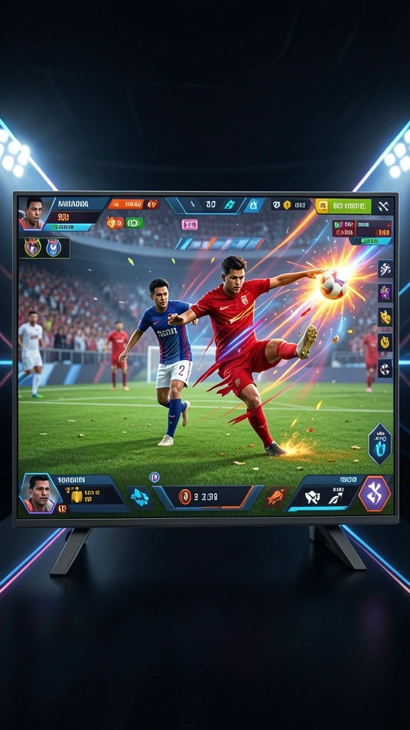 Bertarung dengan musuh dalam level yang menantang.