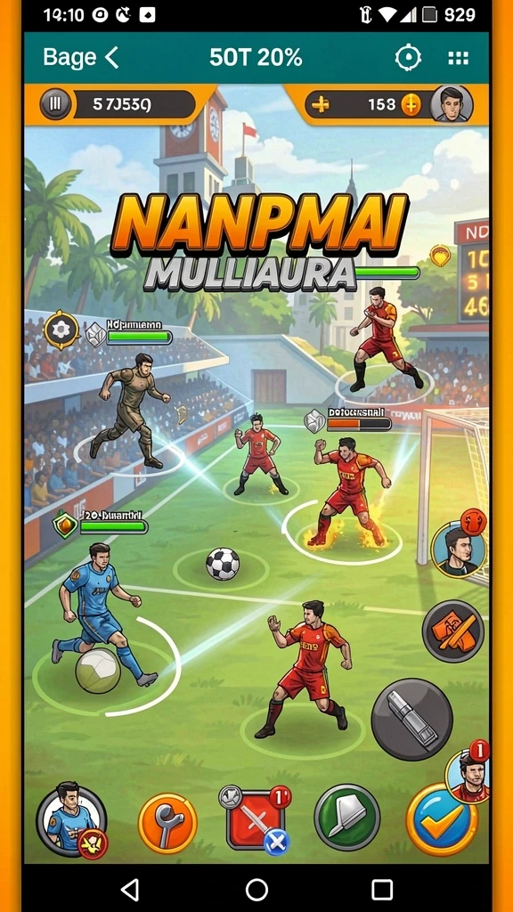 Tampilan awal yang menarik dan warna cerah.