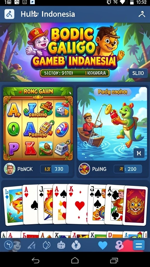 Tampilan layar utama LOTUSBET88 yang menawan.