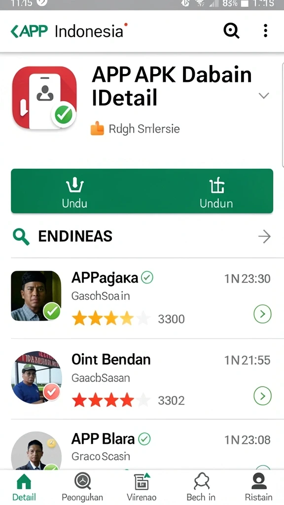 Antarmuka pengguna yang modern dan menarik.