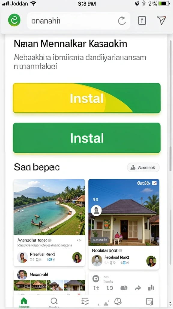 Fitur sosial yang memudahkan berinteraksi dengan teman.