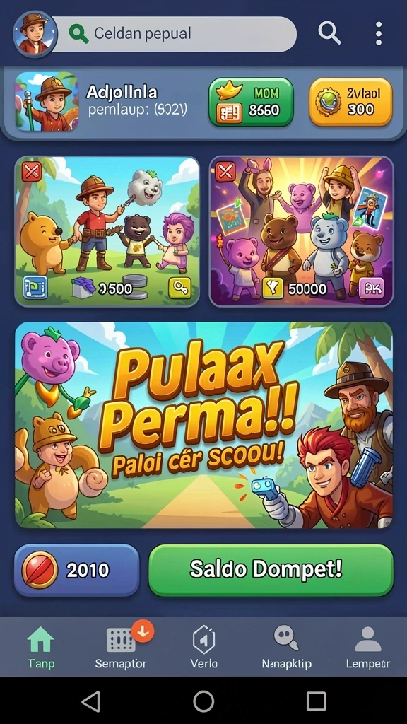 Antarmuka pengguna yang ramah dan menarik.