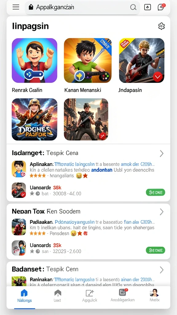 Banyak pilihan permainan slot dan meja.