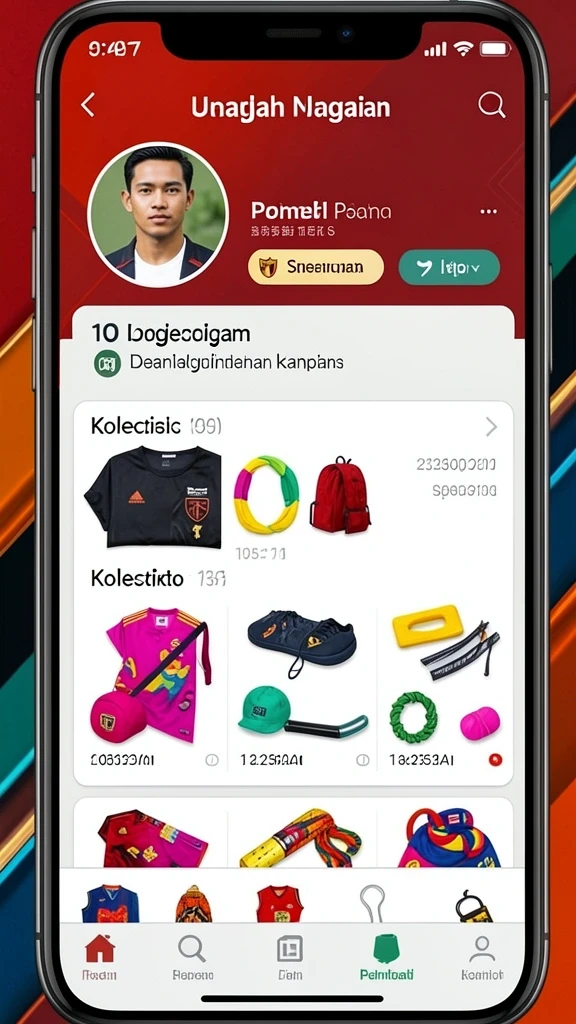 Karakter yang bisa diupgrade dengan berbagai keterampilan.