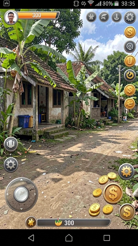 Tampilan grafis yang memukau dan level menantang.