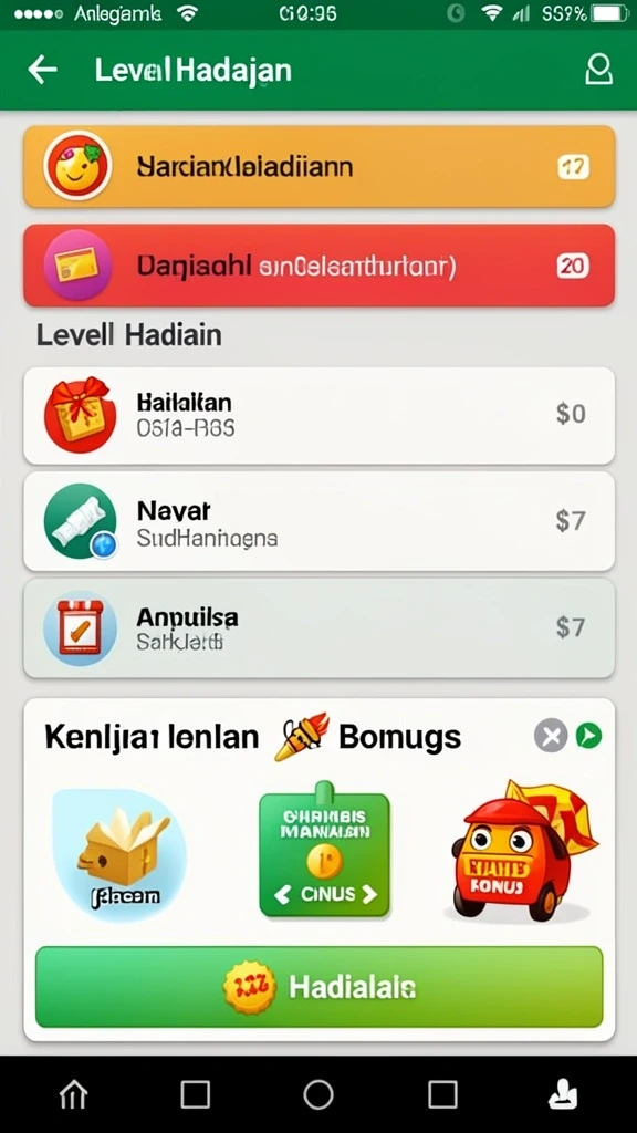 Karakter dengan desain menarik dan unik.