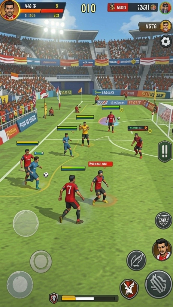 Tantangan seru dalam setiap mode permainan.
