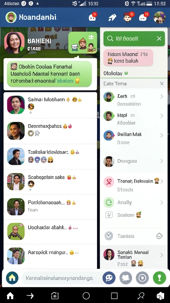 Tampak antarmuka yang menarik dan intuitif.