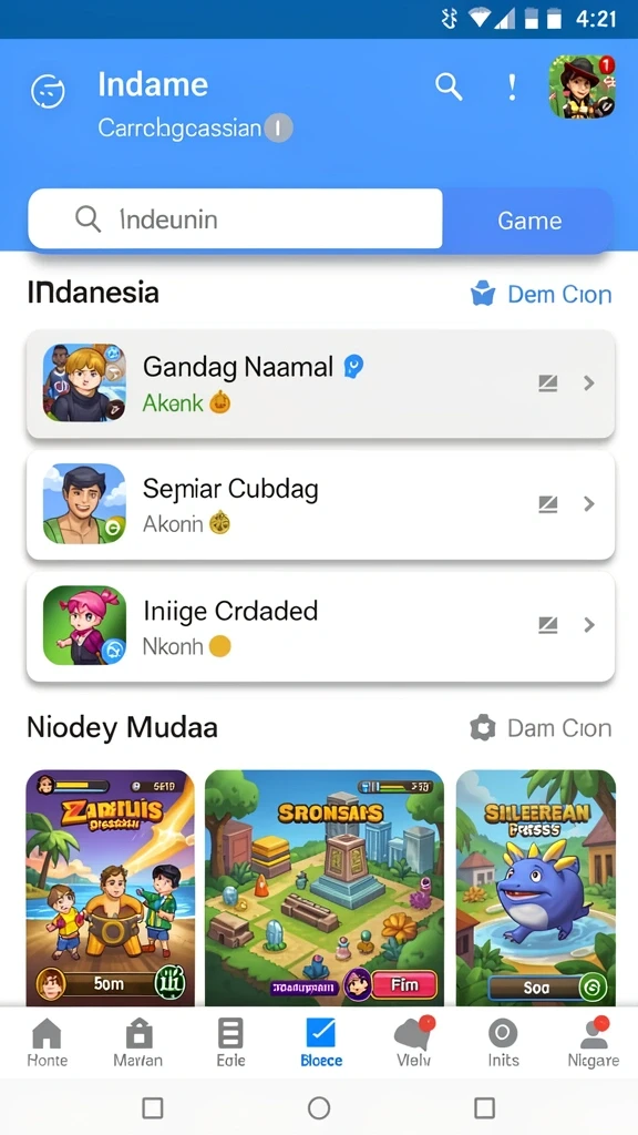 Karakter unik dengan desain yang memikat.