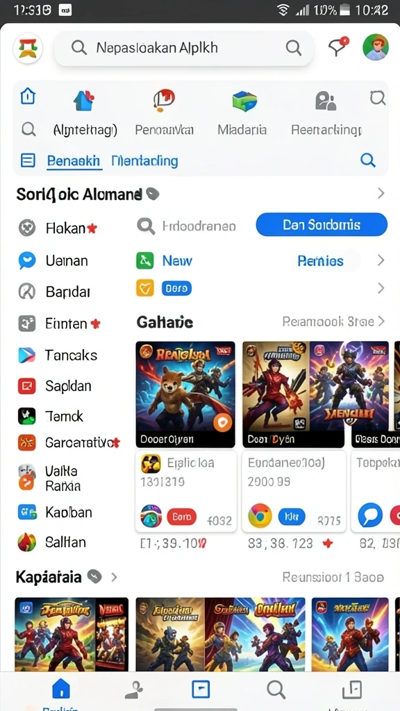 Fitur turnamen yang menantang dan seru.