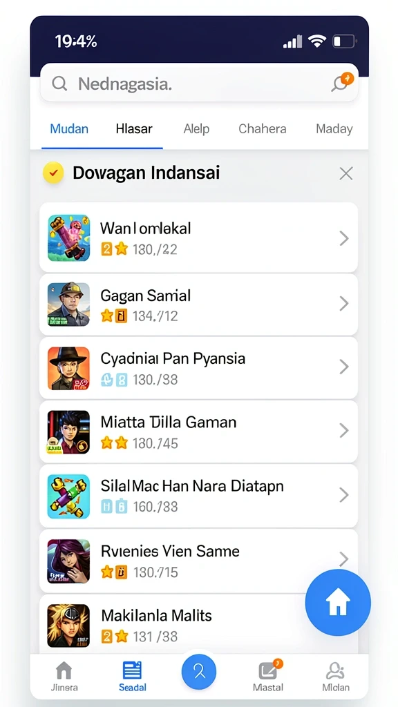 Screenshot gameplay yang menunjukkan aksi mendebarkan dalam permainan.