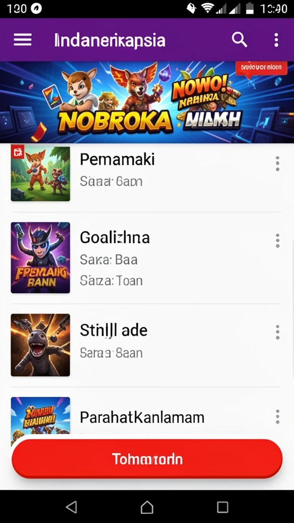 Tampilan antarmuka yang intuitif dan mudah digunakan.