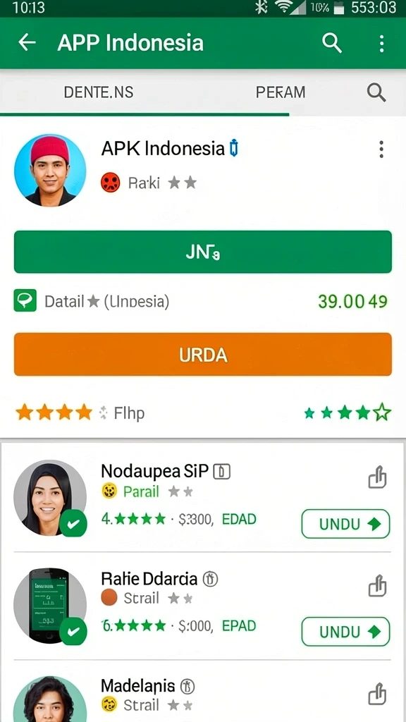 Karakter dengan desain yang unik dan beragam.