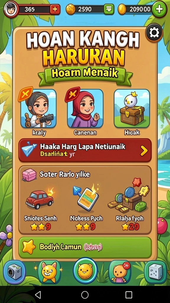 Tampilan antarmuka SESETOTO yang menarik.