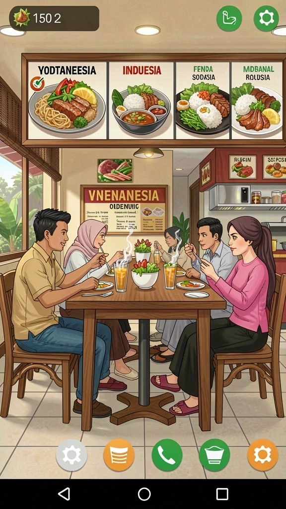 Karakter unik yang siap bermain dalam SESETOTO.