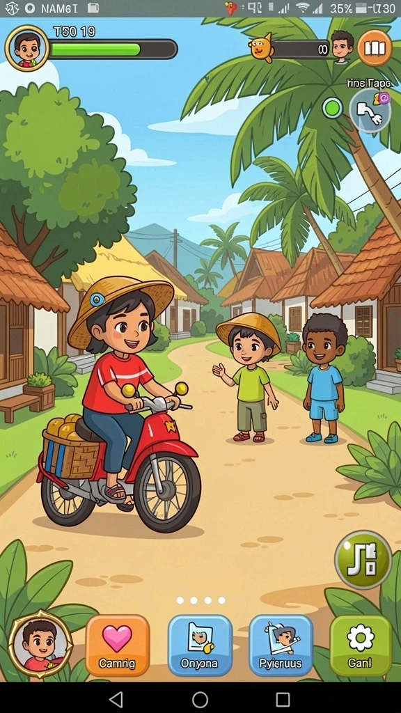 Tampilan utama aplikasi SIDAKTOTO yang user-friendly.