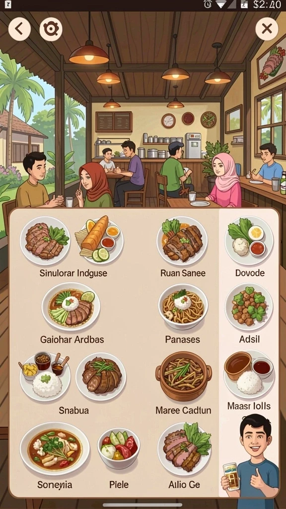Tampilan antarmuka yang menarik dan mudah dinavigasi.