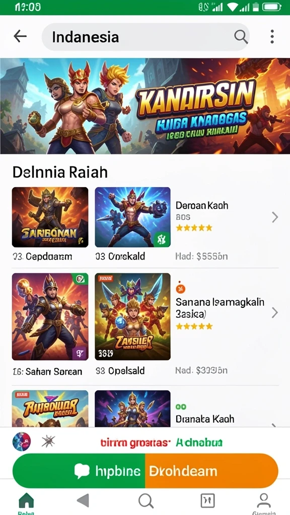 Tampilan antarmuka yang ramah pengguna.