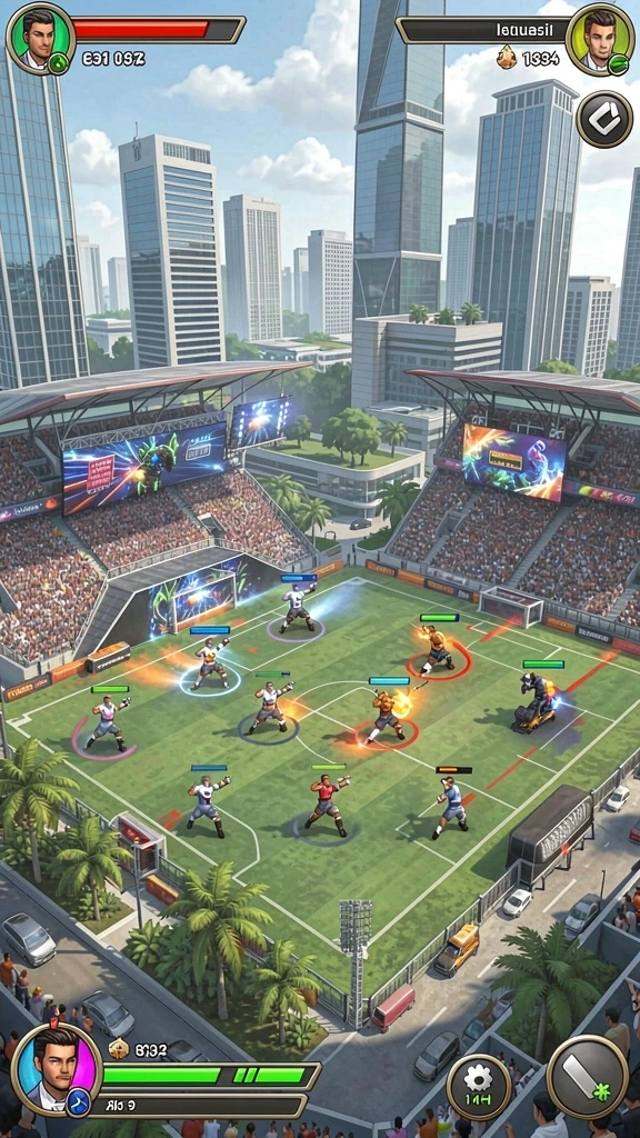 Karakter unik dengan kemampuan khusus.