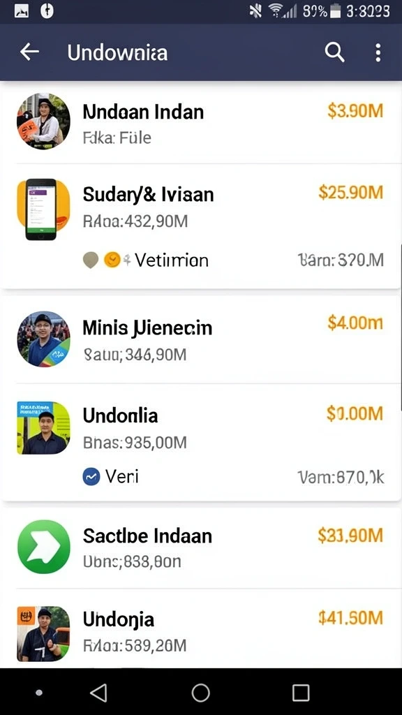 Tampilan antarmuka yang menarik dan mudah digunakan.