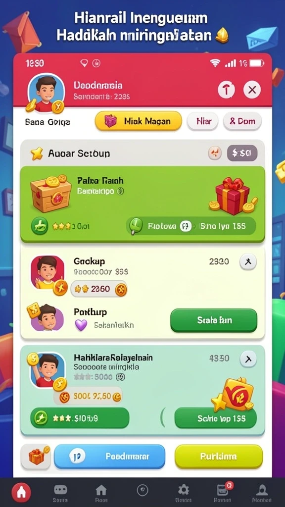 Tampilan grafis yang mengagumkan dan penuh warna.