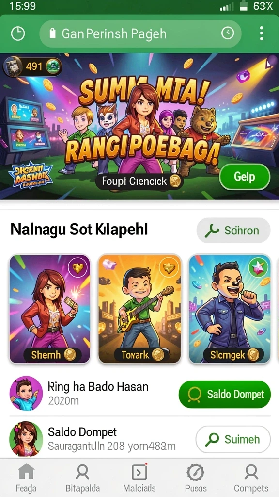 Karakter baru dengan kemampuan unik untuk permainan yang lebih seru.