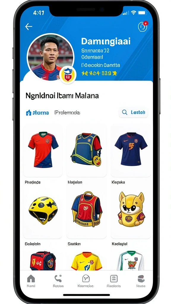 Karakter yang bisa diupgrade sesuai keinginan.