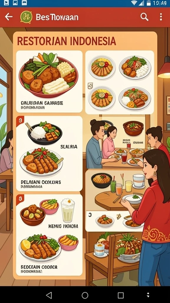Karakter yang beragam dan lucu dalam permainan.