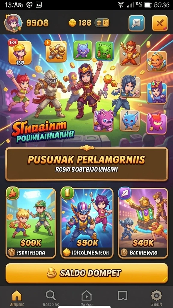 Interaksi multiplayer yang seru dan kompetitif.